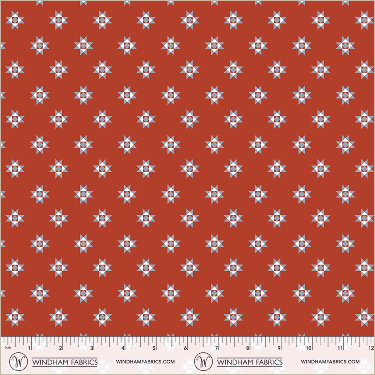 Quilt Star in Red (54864-9) | Front Porch | Allison Harris | Windham